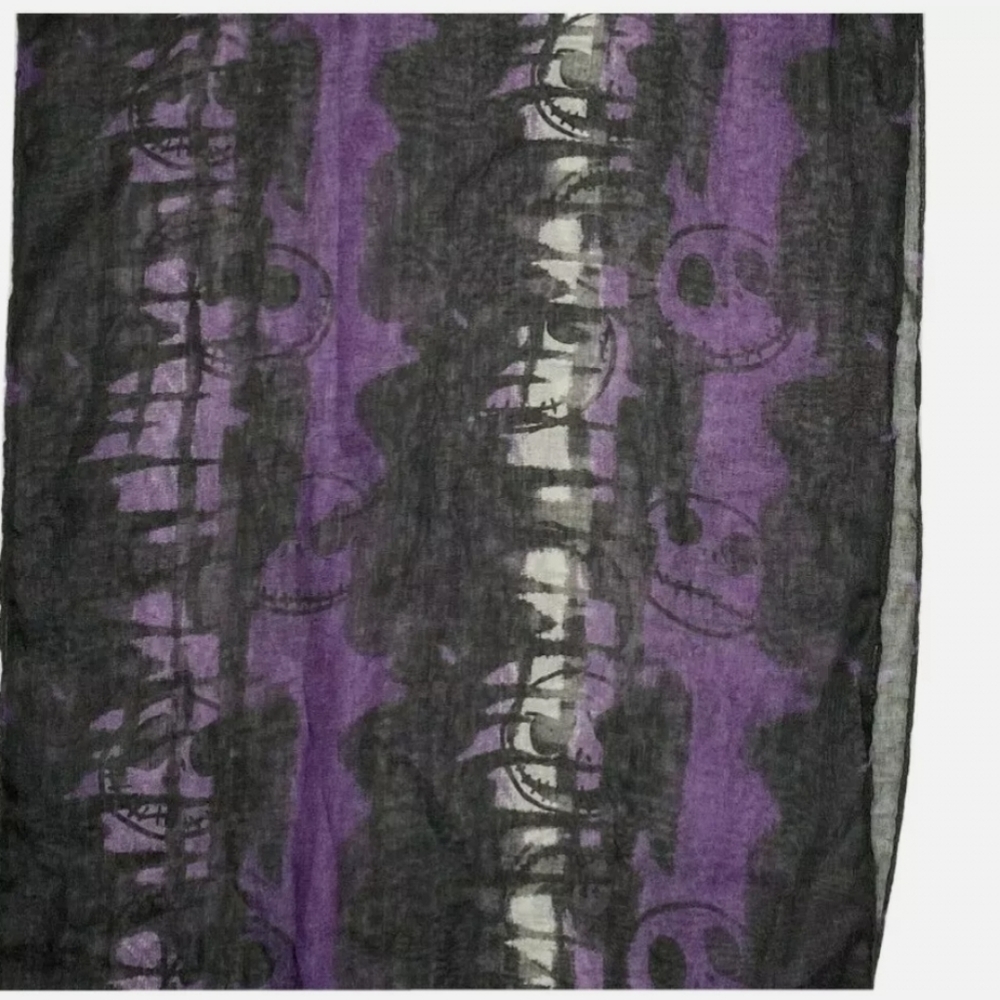 DisneyParks The Nightmare Before Christmas Infinity Scarf NWT - Picture 3 of 9